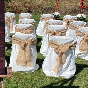 Chair covers and sashes
